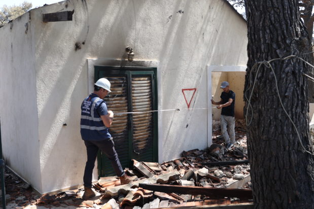 Πόρτο Γερμενό, καταστροφές