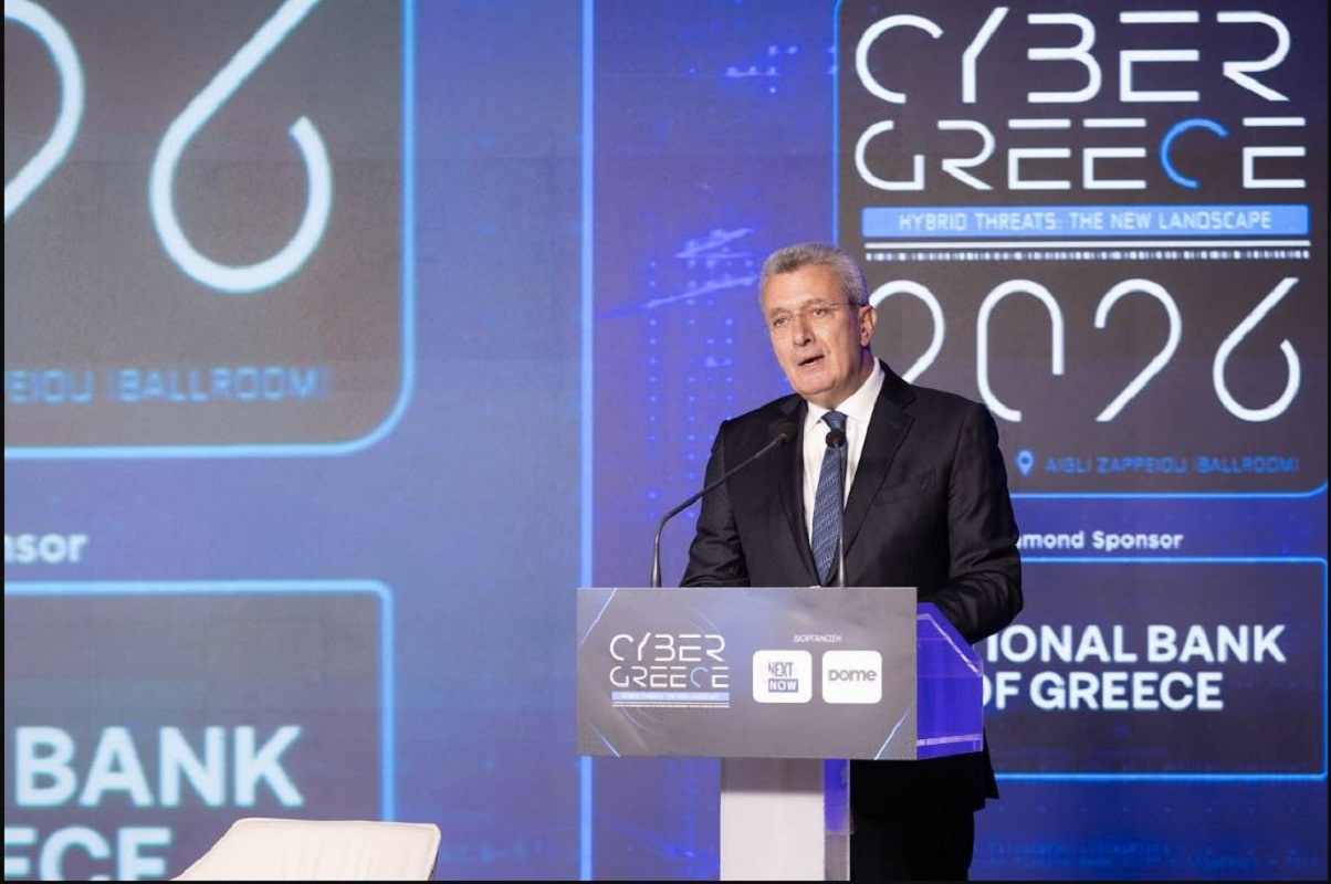 Νίκος Χατζηνικολάου στο Cyber Greece 2026: «Το πραγματικό μέτρο της ασφάλειας είναι αν μπορούμε να λειτουργήσουμε όταν η επίθεση πετύχει»